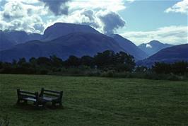 View of Ben Nevis from Corpach