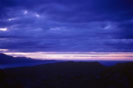 Sunset on Dun Caan