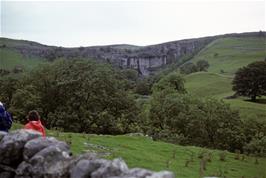 Malham Cove, from the start of the path