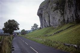 Kilnsey Crag, just before the heavens opened