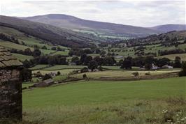 View back to Dentdale from the climb near Dent station