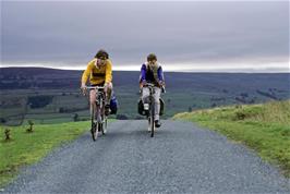 David Parry & Matthew Nunn on the road to Arkengarthdale