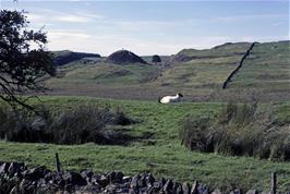 A milecastle on Hadrian's Wall