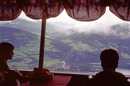 View from the cafe on Mount Hangur to the valley beyond Voss [Remastered scan, 10/2019]