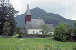 The distinctive Dale church in Luster, stone-built around the year 1200 [New scan, 21/9/2019]