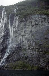 The Seven Sisters waterfall on Geirangerfjord [New scan, September 2019]