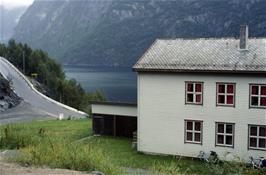 Hellesylt youth hostel, overlooking Geirangerfjord [New scan, September 2019]