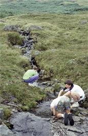 A refreshment stop during the climb of Wrynose Pass [Remastered scan, June 2019]