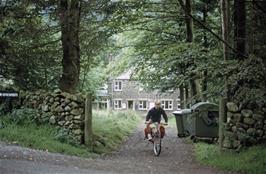 David exploring the driveway of Ennerdale YH [Remastered scan, June 2019]