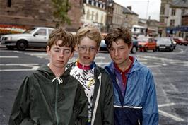 Richard Sudworth, Ben Collins & Matthew Pryer in The Crescent, Carlisle [Remastered scan, June 2019]