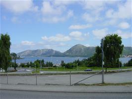 View towards Stronda from Roald Amundsens Gate, Sandnes, 10.6 miles into the ride