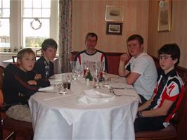 The group at the Ilsington Country Hotel, kindly taken by a member of staff at the hotel