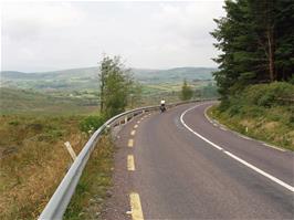 Start of the downhill to Bantry, from the top of the hill between Ballydehob and Bantry, near Letterlickey