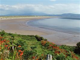 Looking back to Inch beach