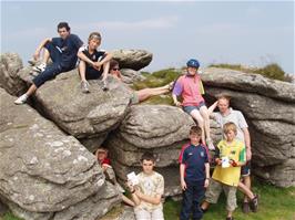 The group at Top Tor