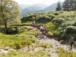 The track to Borrowdale