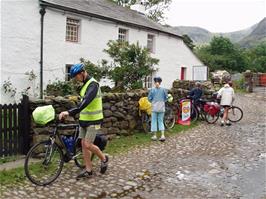 The cafe and restaurant at Seathwaite