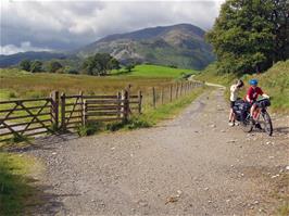 Out of this world scenery & light effects on the bridleway to Little Langdale