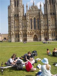 Lunch at Wells Cathedral