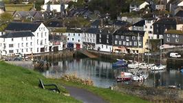 Mevagissey Harbour, from Polkirt Hill