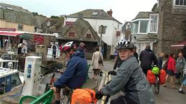 Preparing to leave Padstow after our speedboat trip