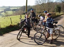 The group at North Huish - new photo for 2024