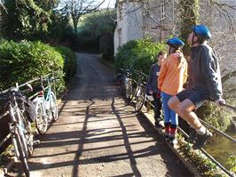 The bridge over the River Avon near North Huish - new photo for 2024