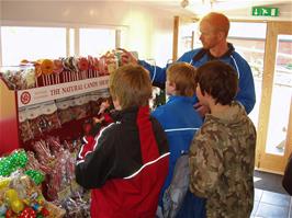 Choosing healthy sweets at Dartington