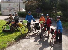 The group at Golant YH - new photo for 2024