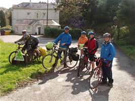 The group at Golant YH - new photo for 2024