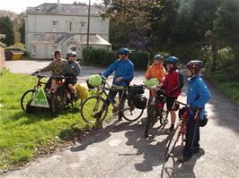 The group at Golant YH - new photo for 2024