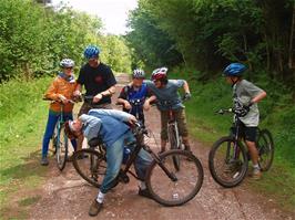 The group on the Family Trail