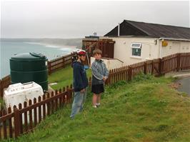 Zac & Ashley at Perranporth YH