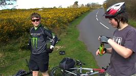 Refreshments at the top of North Hill, Minehead