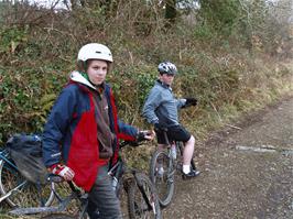 Ryan and Ash in Kings Wood - new photo for 2024