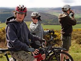 Ashley, Ryan and Zac at the top of North Hill