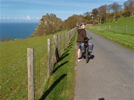 Approaching Valley of the Rocks