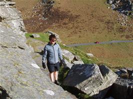 Ash at Valley of the Rocks, Lynton