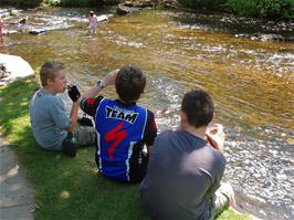 Lunch near Fingle Bridge