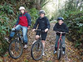 Ryan, Ash and Callum on Colston Road