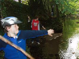 River fun on the Avon near Avonwick