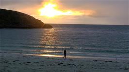 Sunset over Achmelvich Beach