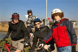 Zac, Ash, Callum and Ryan at Turf Lock