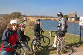 The canal cycle path