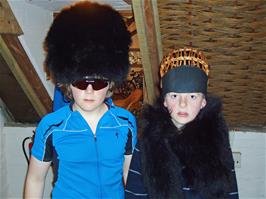 Ash and Callum at the Willows and Wetlands Centre