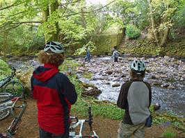 Enjoying the River Avon near Brent Island