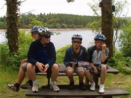 The group at Venford reservoir