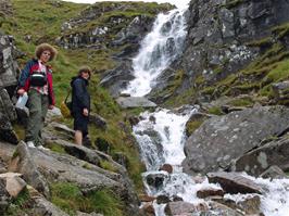 One of the many streams flowing off the mountain