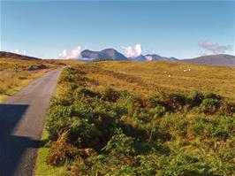 View from Raasay Youth Hostel as we prepare to leave for the 9.55 ferry