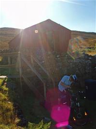 Our annexe dorm at Raasay Youth Hostel